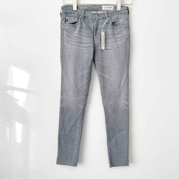 Adriano Goldschmied Ag Ed the legging ankle jeans gray denim size 27 NWT - Picture 1 of 9